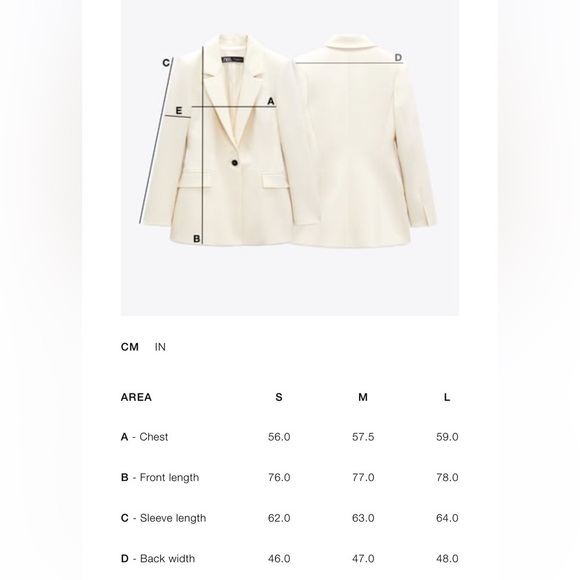 🦋 Bloggers Favorite 🦋 NWT Zara Faux Fur Soft Oversized Straight Cut Blazer M - Picture 16 of 16